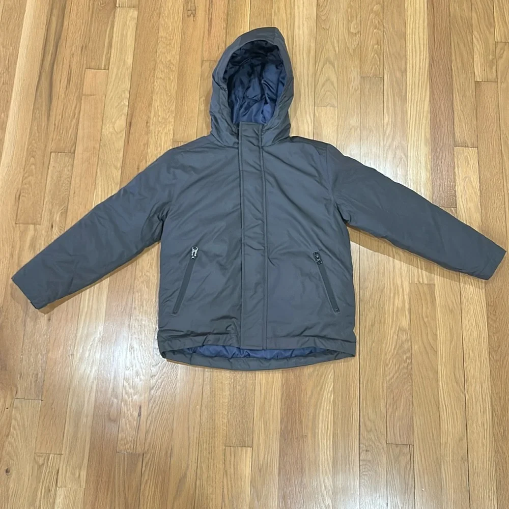 Boys Size M black winter coat from Old Navy